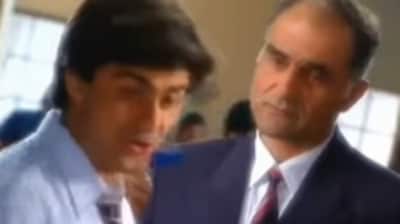 A 1996 Apple Macintosh ad featuring Samir Soni goes viral on Instagram. (Instagram/@tv1indialive)