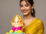 Medha Shankr poses for HT exclusively on Ganesh Chathurthi Medha Shankr poses for HT exclusively on Ganesh Chathurthi