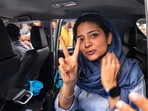 Anantnag: Iltija Mufti, daughter of Peoples Democratic Party (PDP) chief Mehbooba Mufti and party candidate from Bijbehara constituency, after filing her nomination for J&K Assembly elections, in Anantnag district.. (PTI Photo/S Irfan) Anantnag: Iltija Mufti, daughter of Peoples Democratic Party (PDP) chief Mehbooba Mufti and party candidate from Bijbehara constituency, after filing her nomination for J&K Assembly elections, in Anantnag district.. (PTI Photo/S Irfan)