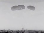 In this image from video provided by NASA, the empty Boeing Starliner capsule touches down at White Sands Missile Range in New Mexico late Friday, Sept. 6, 2024, after undocking from the International Space Station. (NASA via AP)