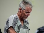 Colin Gray, 54, the father of Apalachee High School shooting suspect Colt Gray, 14, enters the Barrow County courthouse for his first appearance, on September 6, 2024, in Winder, Georgia. Colin Gray, 54, the father of Apalachee High School shooting suspect Colt Gray, 14, enters the Barrow County courthouse for his first appearance, on September 6, 2024, in Winder, Georgia.