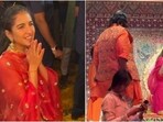Inside Ambani's Ganesh Chaturthi puja: Radhika Merchant, Anant Ambani, and Nita Ambani perform rituals. Inside Ambani's Ganesh Chaturthi puja: Radhika Merchant, Anant Ambani, and Nita Ambani perform rituals.