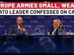 Amid Putin Threat, NATO Leader Exposes Europe Military Weakness, Pitches Russia-Ukraine Talks Amid Putin Threat, NATO Leader Exposes Europe Military Weakness, Pitches Russia-Ukraine Talks