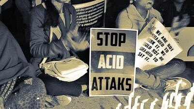 Despite increased awareness and acceptability, acid attacks are still being used as a weapon of vendetta in personal or family matters. (HT File Photo/Raj K Raj) Despite increased awareness and acceptability, acid attacks are still being used as a weapon of vendetta in personal or family matters. (HT File Photo/Raj K Raj)