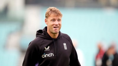 England coach Andrew Flintoff on day one of the Third Rothesay Men's Test at The Kia Oval (AP) England coach Andrew Flintoff on day one of the Third Rothesay Men's Test at The Kia Oval (AP)