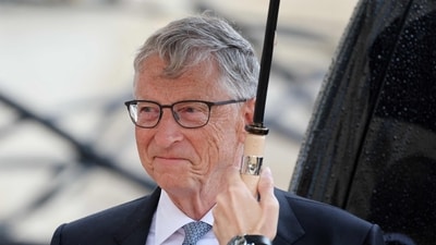 Bill Gates argues for a revised US tax system, stating he would be tens of billions poorer if he had designed it. (Photo by Ludovic MARIN / AFP) (AFP) Bill Gates argues for a revised US tax system, stating he would be tens of billions poorer if he had designed it. (Photo by Ludovic MARIN / AFP) (AFP)