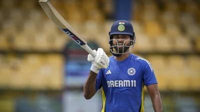 India's Shreyas Iyer attends a practice session. (HT_PRINT) India's Shreyas Iyer attends a practice session. (HT_PRINT)