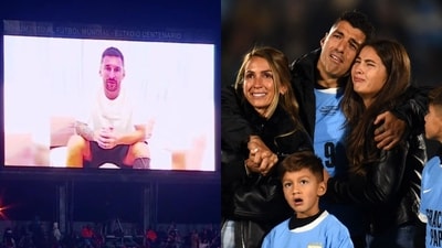 Lionel Messi gave a heartwarming tribute to Luis Suarez Lionel Messi gave a heartwarming tribute to Luis Suarez