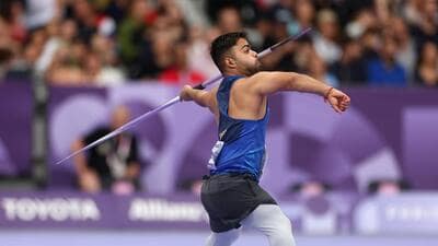 Navdeep Singh in action at the Paris Paralympics. (Getty Images) Navdeep Singh in action at the Paris Paralympics. (Getty Images)