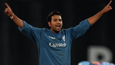 Rohit Sharma made his IPL debut in 2008 for Deccan Chargers. (X Image) Rohit Sharma made his IPL debut in 2008 for Deccan Chargers. (X Image)