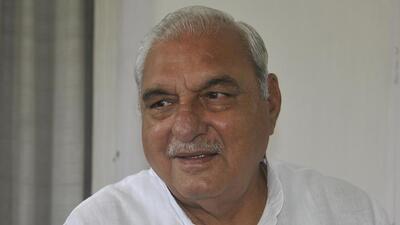 The rebel Congress leaders accused former CM Bhupinder Singh Hooda of duping them by promising tickets. (HT File)
