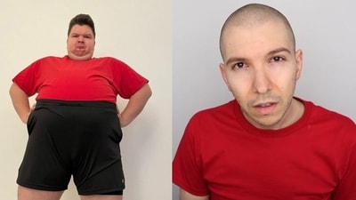 YouTuber Nikocado Avocado reveals a stunning 250-pound weight loss in seven months (Pic- Twitter) YouTuber Nikocado Avocado reveals a stunning 250-pound weight loss in seven months (Pic- Twitter)