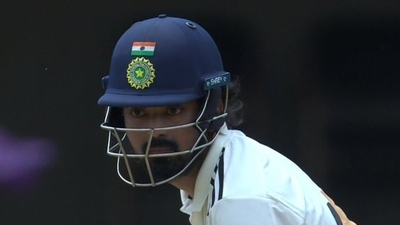KL Rahul during Duleep Trophy (X)
