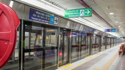 Kolkata Metro's Howrah Maidan-Esplanade section was inaugurated by Prime Minister Narendra Modi. (PTI)