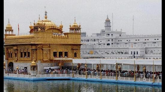 The office of the Akal Takht is located in the Golden Temple complex. (HT File)