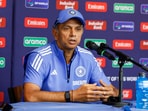 Rahul Dravid during his time as India's head coach Rahul Dravid during his time as India's head coach