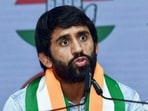 New turf: Within hours of joining the Congress, Punia was appointed as the working president of the All-India Kisan Congress. New turf: Within hours of joining the Congress, Punia was appointed as the working president of the All-India Kisan Congress.