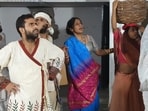 Actors in rehearsal at BNA