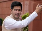 AAP MP Raghav Chadha. AAP MP Raghav Chadha.