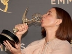 LOS ANGELES, CALIFORNIA - SEPTEMBER 07: Maya Rudolph, winner of the Emmy for Outstanding Character Voice-Over Performance, attends the 76th Creative Arts Emmys Winner's Walk at Peacock Theater on September 07, 2024 in Los Angeles, California.   Amy Sussman/Getty Images/AFP (Photo by Amy Sussman / GETTY IMAGES NORTH AMERICA / Getty Images via AFP)