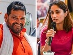 Brij Bhushan and Vinesh Phogat Brij Bhushan and Vinesh Phogat