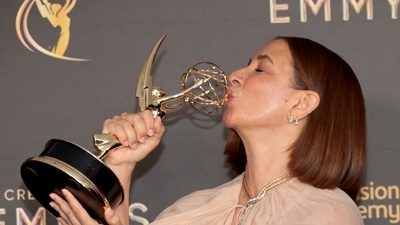 LOS ANGELES, CALIFORNIA - SEPTEMBER 07: Maya Rudolph, winner of the Emmy for Outstanding Character Voice-Over Performance, attends the 76th Creative Arts Emmys Winner's Walk at Peacock Theater on September 07, 2024 in Los Angeles, California. Amy Sussman/Getty Images/AFP (Photo by Amy Sussman / GETTY IMAGES NORTH AMERICA / Getty Images via AFP) (Getty Images via AFP) LOS ANGELES, CALIFORNIA - SEPTEMBER 07: Maya Rudolph, winner of the Emmy for Outstanding Character Voice-Over Performance, attends the 76th Creative Arts Emmys Winner's Walk at Peacock Theater on September 07, 2024 in Los Angeles, California. Amy Sussman/Getty Images/AFP (Photo by Amy Sussman / GETTY IMAGES NORTH AMERICA / Getty Images via AFP) (Getty Images via AFP)