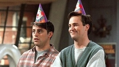 Matt LeBlanc and Matthew Perry played Joey and Chandler  on FRIENDS for 10 years. (CBS)