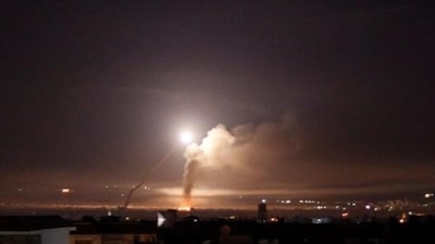 Israel air strikes hit central Syria; 4 dead (Reuters Photo) Israel air strikes hit central Syria; 4 dead (Reuters Photo)