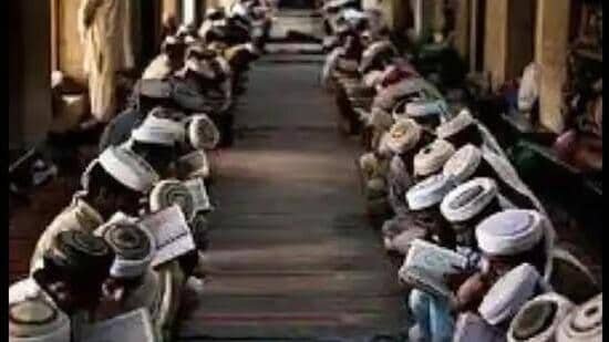 Renewal of registration of 577 madrasas in Madhya Pradesh is on hold because of enrolment of non-Muslim students, poor infrastructure and fake enrolment to get government benefits. (Representational image)