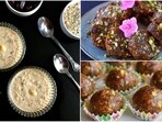 Enjoy festive sweetness with diet-friendly recipes like dates and oats kheer, anjeer khajur rolls and more.