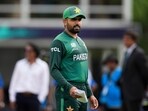 Babar Azam during the T20 World Cup Babar Azam during the T20 World Cup