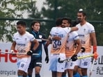 Sukhjeet Singh struck a brace as defending champions India thrashed Japan 5-1 in a league match to notch up their second consecutive win in the men's Hero Asian Champions Trophy on Monday.