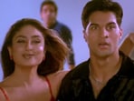 Kareena Kapoor as Poo and Vikas Sethi as Robbie in Kabhi Khushi Kabhie Gham Kareena Kapoor as Poo and Vikas Sethi as Robbie in Kabhi Khushi Kabhie Gham