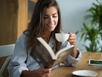 Mornings are the best time of the day to catch up on a few pages of a book before getting ready to go to work or for studies.