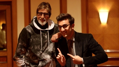 Amitabh Bachchan and Ranbir Kapoor