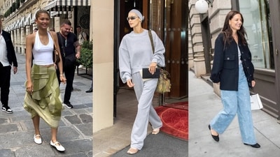 Ballerina flats are making a comeback: Zendaya, Bella Hadid and Katie Holmes are proof Ballerina flats are making a comeback: Zendaya, Bella Hadid and Katie Holmes are proof