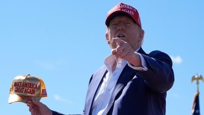 Donald Trump ‘hyper-aware’ that he is cognitively slipping, biographer says (AP Photo/Alex Brandon) (AP)