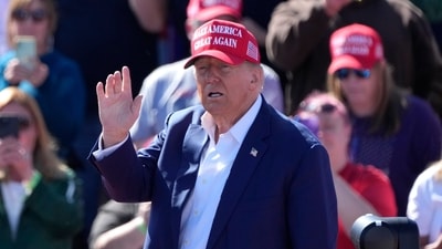 Donald Trump says ‘it is time to end needless arrests and incarcerations’ over marijuana use (AP Photo/Morry Gash) (AP) Donald Trump says ‘it is time to end needless arrests and incarcerations’ over marijuana use (AP Photo/Morry Gash) (AP)