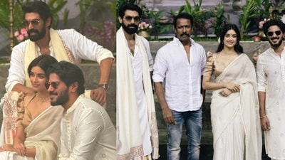 Rana Daggubati and Dulquer Salmaan are producing Kaantha starring the latter, Bhagyashri Borse and Samuthirakani. Rana Daggubati and Dulquer Salmaan are producing Kaantha starring the latter, Bhagyashri Borse and Samuthirakani.