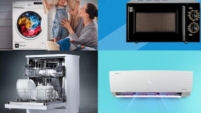 Amazon Festival Sale 2024: Major discounts on home appliances like washing machines, refrigerators, and air conditioners. Amazon Festival Sale 2024: Major discounts on home appliances like washing machines, refrigerators, and air conditioners.