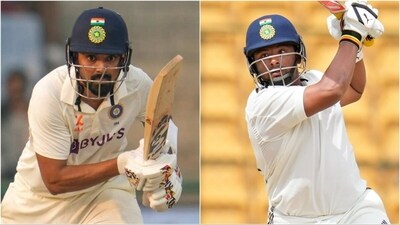 KL Rahul (L) and Sarfaraz Khan will likely be fighting for one spot in Team India's XI against Bangladesh (PTI) KL Rahul (L) and Sarfaraz Khan will likely be fighting for one spot in Team India's XI against Bangladesh (PTI)