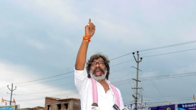 Earlier this year Jharkhand chief minister Hemant Soren was granted bail in the land scam case (PTI Photo) (PTI) Earlier this year Jharkhand chief minister Hemant Soren was granted bail in the land scam case (PTI Photo) (PTI)