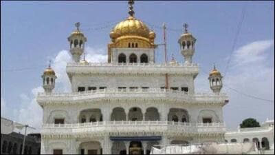 The Akal Takht office in the Golden temple complex in Amritsar. (HT File) The Akal Takht office in the Golden temple complex in Amritsar. (HT File)