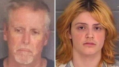 Georgia school shooter Colt Gray's (R) grandpa says teen's dad, Colin Gray (L), should be given ‘death penalty’ for his role in tragedy (Photo by Handout / Barrow County Sheriff's Office / AFP, Barrow County Sheriff's Office via AP) Georgia school shooter Colt Gray's (R) grandpa says teen's dad, Colin Gray (L), should be given ‘death penalty’ for his role in tragedy (Photo by Handout / Barrow County Sheriff's Office / AFP, Barrow County Sheriff's Office via AP)
