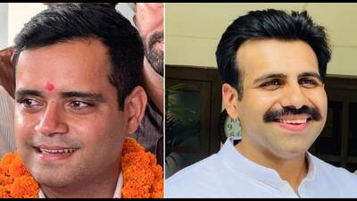 Vardhan Yadav (left) and Mohit Grover. (HT Photo) Vardhan Yadav (left) and Mohit Grover. (HT Photo)
