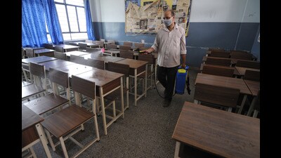 While many top CBSE schools in the city have gradually tightened their procedures and adhered to strict guidelines for nursery admissions, several others continue to grapple with issues such as inadequate infrastructure, alignment of nursery curricula with NEP guidelines, and formulation of a proper plan for implementing the policy. (Sunil Ghosh/HT Photo) While many top CBSE schools in the city have gradually tightened their procedures and adhered to strict guidelines for nursery admissions, several others continue to grapple with issues such as inadequate infrastructure, alignment of nursery curricula with NEP guidelines, and formulation of a proper plan for implementing the policy. (Sunil Ghosh/HT Photo)