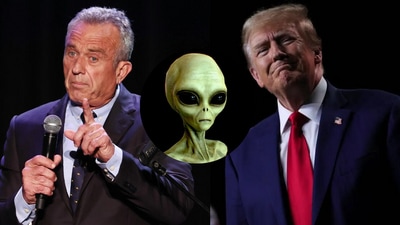 Robert F. Kennedy Jr. and Donald Trump are allegedly under threat over UFO disclosure, filmmaker Mark Christopher Lee has claimed. Robert F. Kennedy Jr. and Donald Trump are allegedly under threat over UFO disclosure, filmmaker Mark Christopher Lee has claimed.