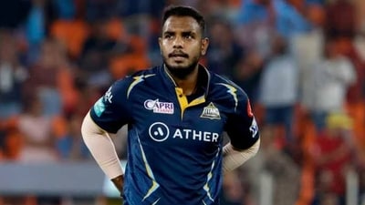 Yash Dayal during his time at Gujarat Titans in IPL (Twitter) Yash Dayal during his time at Gujarat Titans in IPL (Twitter)