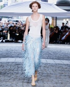 The drop waist skirt is emerged as a key trend that is both flattering and feminine style that can be dressed up or down The drop waist skirt is emerged as a key trend that is both flattering and feminine style that can be dressed up or down
