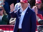 The band has accused Trump and his presidential campaign of copyright infringement for playing the song's iconic opening riff over a video of Trump boarding a plane for campaign stops in Michigan and Wisconsin last month. The band has accused Trump and his presidential campaign of copyright infringement for playing the song's iconic opening riff over a video of Trump boarding a plane for campaign stops in Michigan and Wisconsin last month.